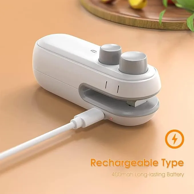 جهاز إغلاق الأكياس 2 في 1 القابل لإعادة الشحن عبر USB⭐️⭐️⭐️⭐️⭐️ 🛍️